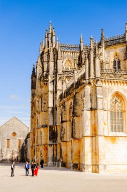 Batalha, Portekiz - 15 Ekim 2016: Batalha Manastırı (Zafer AzizE Meryem Manastırı). Unesco Dünya Mirası