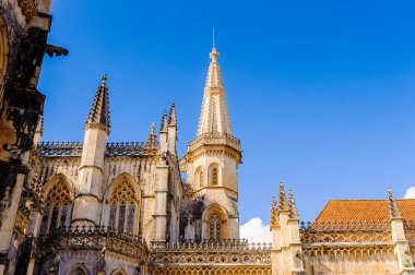 Batalha, Portekiz - 15 Ekim 2016: Batalha Manastırı (Zafer AzizE Meryem Manastırı). Unesco Dünya Mirası