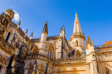 Batalha, Portekiz - 15 Ekim 2016: Batalha Manastırı (Zafer AzizE Meryem Manastırı). Unesco Dünya Mirası