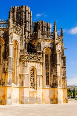 Batalha, Portekiz - 15 Ekim 2016: Batalha Manastırı (Zafer AzizE Meryem Manastırı). Unesco Dünya Mirası