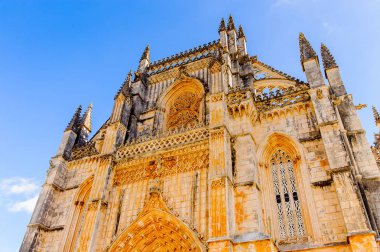 Batalha, Portekiz - 15 Ekim 2016: Batalha Manastırı (Zafer AzizE Meryem Manastırı). Unesco Dünya Mirası