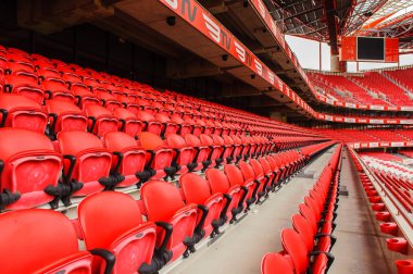 Lizbon, Portekiz - 17 Ekim 2016: Estadio da Luz Panoraması (Stadium of Light), S.L. Benfica stadyumu. Euro 2004 için inşa edilmiştir.