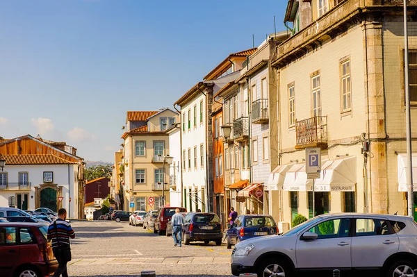 Braga Portugal Oct 2016 Arquitectura Parte Histórica Braga Portugal Ciudad — Foto de Stock