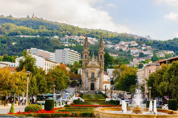Guimaraes Portekiz Ekim 2016 Guimaraes Tarihi Merkezi Mimarisi Portekiz Unesco — Stok fotoğraf