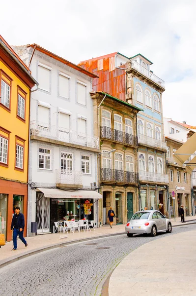 ギマラエス ポルトガル 10月 2016 ギマラエスの歴史的中心部のトゥーラル広場の建築 ポルトガル ユネスコの世界遺産 — ストック写真