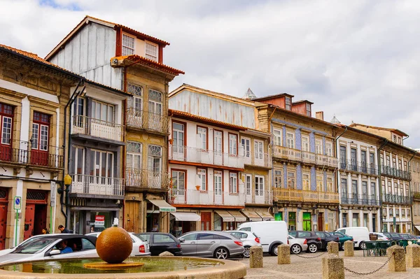 Guimaraes Portugal Oct 2016 Architecture Toural Square Historic Centre Guimaraes — Stock Photo, Image