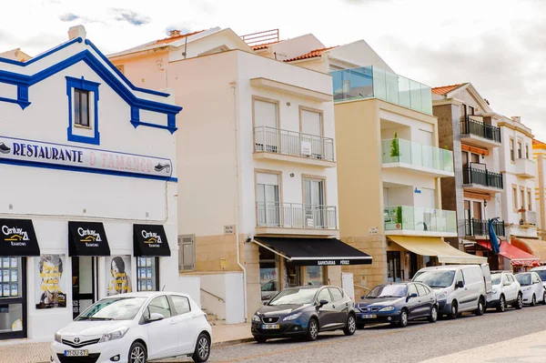 Nazare Portugal Octubre 2016 Arquitectura Del Paseo Nazare Portugal Uno — Foto de Stock