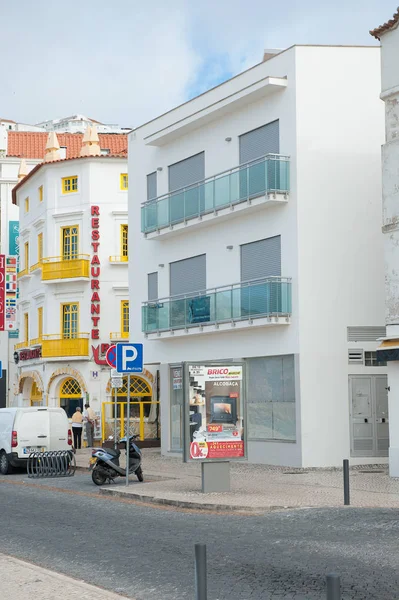 Nazare Portugal 2016 Architektur Der Promenade Von Nazare Portugal Ist — Stockfoto