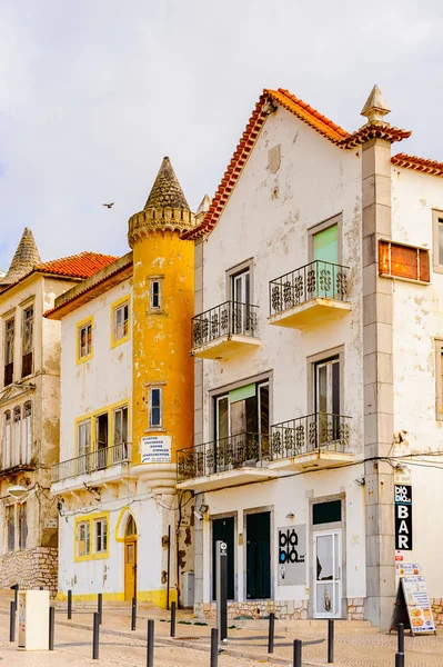 Nazare Portugal Okt 2016 Architectuur Van Kust Van Nazare Portugal — Stockfoto