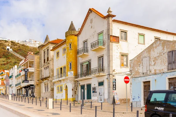 Nazare Portugal Okt 2016 Architektur Der Küste Von Nazare Portugal — Stockfoto