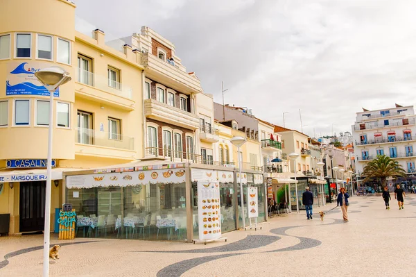 Nazare Portugal Okt 2016 Architektur Der Küste Von Nazare Portugal — Stockfoto