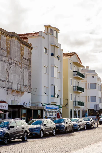 Nazare Portugal 2016 Küste Von Nazare Portugal Ist Einer Der — Stockfoto