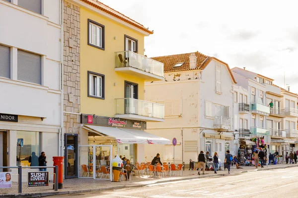 拿撒勒 葡萄牙 2016年10月15日 拿撒勒海岸 葡萄牙 它是银海岸 普拉塔海岸 最受欢迎的海滨度假胜地之一 — 图库照片