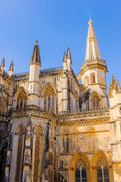 Batalha, Portekiz - 15 Ekim 2016: Batalha Manastırı (Zafer AzizE Meryem Manastırı). Unesco Dünya Mirası