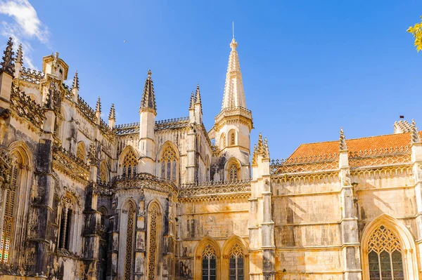 Batalha, Portekiz - 15 Ekim 2016: Batalha Manastırı (Zafer AzizE Meryem Manastırı). Unesco Dünya Mirası