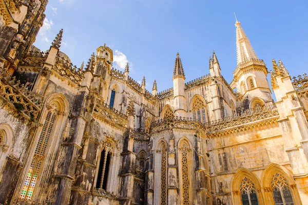 Batalha, Portekiz - 15 Ekim 2016: Batalha Manastırı (Zafer AzizE Meryem Manastırı). Unesco Dünya Mirası