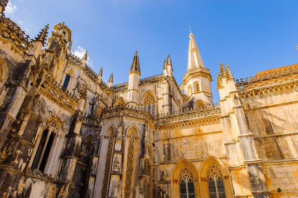 Batalha, Portekiz - 15 Ekim 2016: Batalha Manastırı (Zafer AzizE Meryem Manastırı). Unesco Dünya Mirası