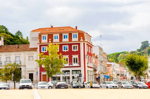 Alcobaca Portugal Oct 2016 Arquitectura Plaza Principal Alcobaca Subregión Oeste — Foto de Stock