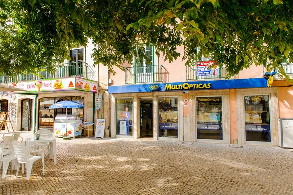 Alcobaca Portugal Oct 2016 Café Alcobaca Subregião Oeste Região Centro — Fotografia de Stock