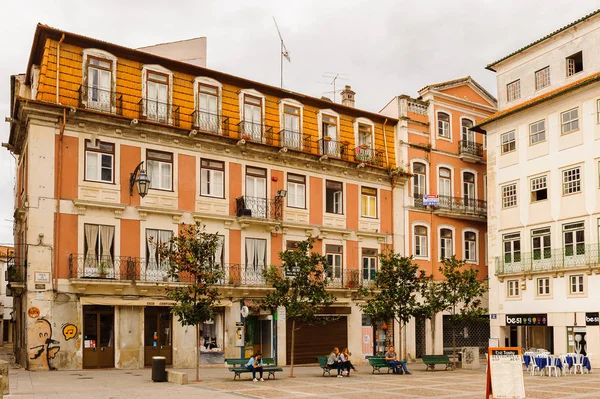 Coimbra Portugal Okt 2016 Antike Architektur Des Historischen Zentrums Von — Stockfoto