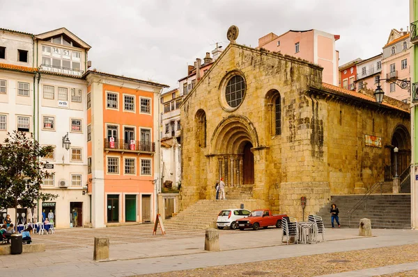 Coimbra Portogallo Ottobre 2016 Antica Architettura Del Centro Storico Coimbra — Foto Stock