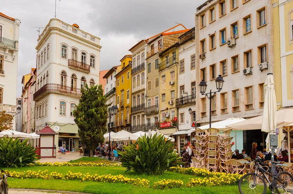 Coimbra Portogallo Otto 2016 Architettura Del Centro Storico Coimbra Portogallo — Foto Stock