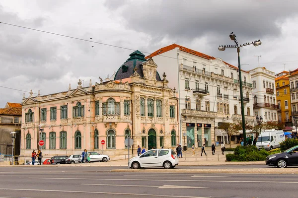 Κοΐμπρα Πορτογαλία Οκτ 2016 Αστικό Τοπίο Του Ιστορικού Κέντρου Της — Φωτογραφία Αρχείου
