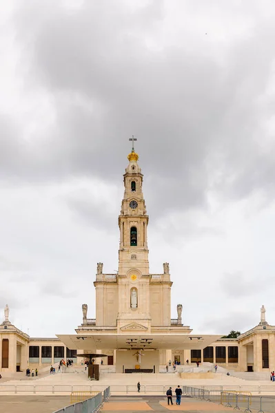 Fatima Portugalia Paź 2016 Bazylika Matki Bożej Różańcowej Sanktuarium Fatimskie — Zdjęcie stockowe