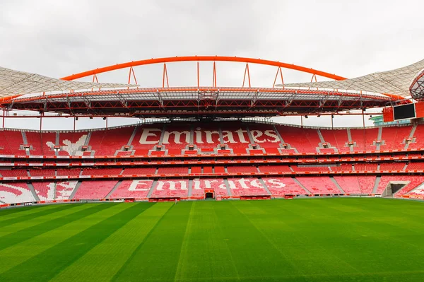 リスボン ポルトガル 10月 2016 エスタディオ 光のスタジアム のパノラマ ベンフィカのホームスタジアム ユーロ2004のために建てられました — ストック写真
