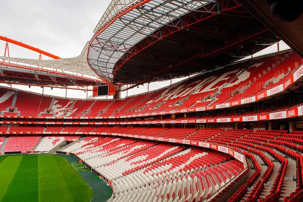 リスボン ポルトガル 10月 2016 エスタディオ 光のスタジアム のパノラマ ベンフィカのホームスタジアム ユーロ2004のために建てられました — ストック写真