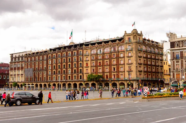 Città Del Messico Messico Ottobre 2016 Edificio Nella Piazza Della — Foto Stock