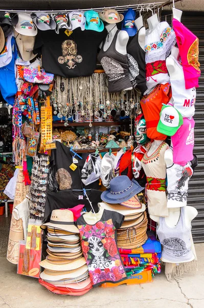 Teotihuacan Meksika Ekim 2016 Turistler Arasında Popüler Olan Orijinal Geleneksel — Stok fotoğraf