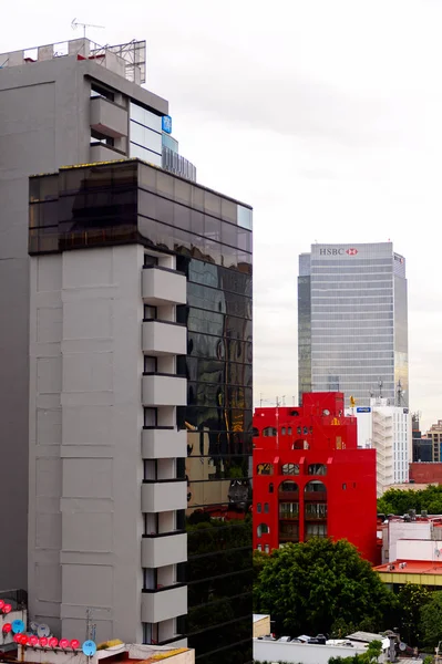 Mexico Stad Mex Oct 2016 Architectuur Van Zone Rosa Roze — Stockfoto