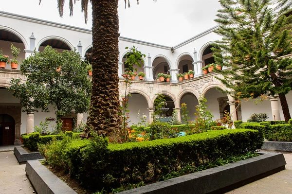 Coyoacan México Octubre 2016 Jardín Parroquia San Juan Bautista Una —  Fotos de Stock