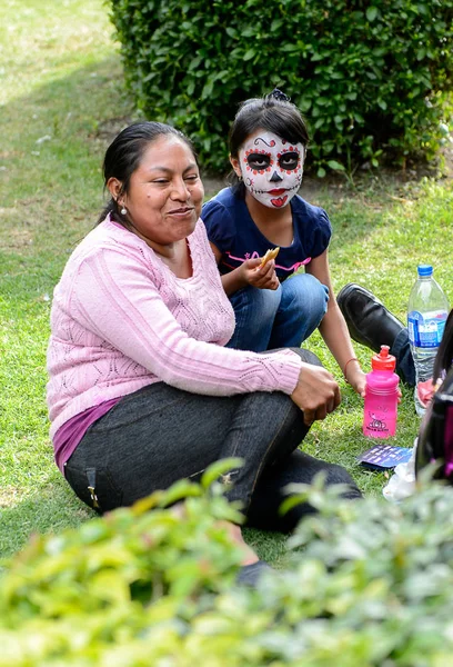 Puebla México Octubre 2016 Personas Identificadas Vestidas Para Día Los — Foto de Stock