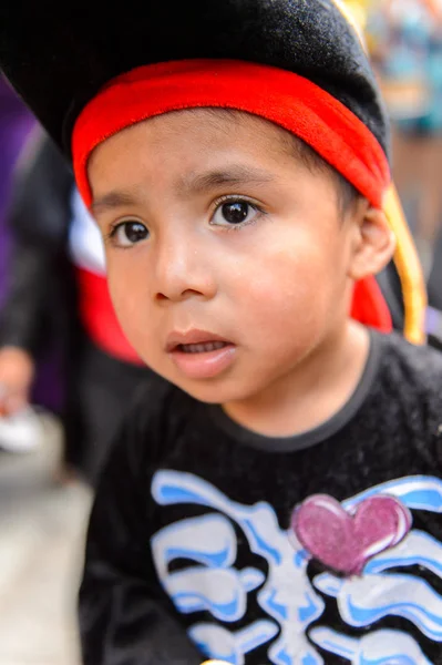 Oaxaca Mexico Oct 2016 Unidentified Boy Dressed Pirate Day Dead — Stock Photo, Image