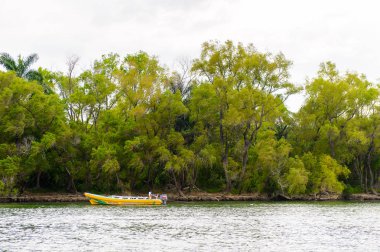 Chiapas, Meksika - 1 Kasım 2016: Sumidero Canyon Ulusal Parkı, Chipas, Meksika. Yer Chiapas ikinci en önemli turistik sitedir