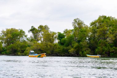 Chiapas, Meksika - 1 Kasım 2016: Sumidero Canyon Ulusal Parkı, Chipas, Meksika. Yer Chiapas ikinci en önemli turistik sitedir