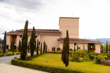 San Cristobal De Las Casas, Meksika - 1 Kasım 2016: San Cristobal de las Casas'taki Dominguez kardeşler merkezi, Chiapas eyaletinin Orta Dağlık bölgesinde yer alan kasaba, Meksika