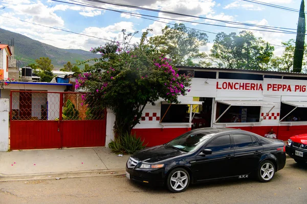 Oaxaca Mexico Oct 2016 Architecture Village Oaxaca Juarez Mexico Name — Stock Photo, Image