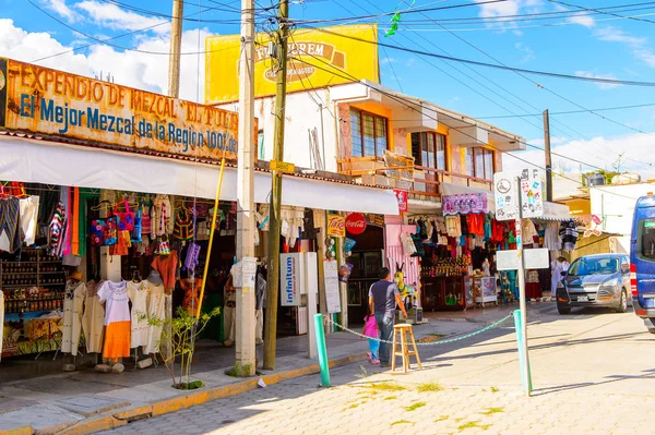 Santa Maria Del Tule México Oct 2016 Hermosa Vista Santa — Foto de Stock