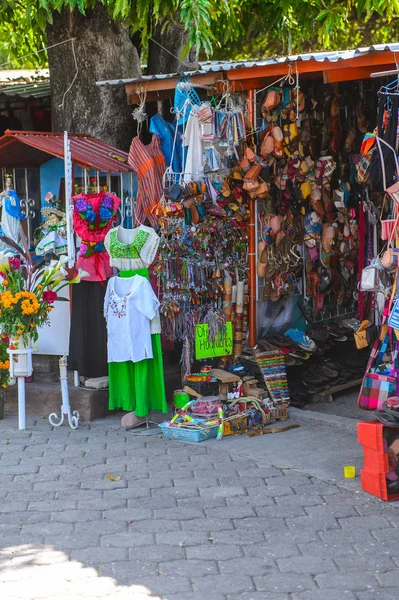 Tule Mexico Oct 2016 Mercado Con Los Souvenirs Ropa Mexicana — Foto de Stock