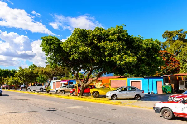 サンタ マリア トゥール メキシコ 10月 2016 サンタ マリア トゥールの通りの美しい景色 メキシコ — ストック写真