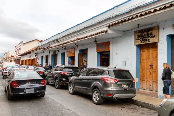 San Cristobal Las Casas Mexiko 2016 Ulice Architektura San Cristobal — Stock fotografie
