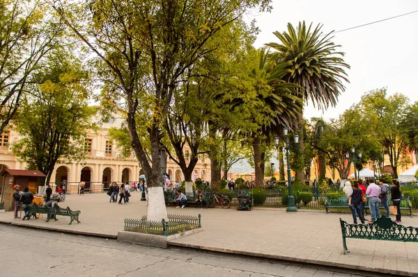 San Cristobal Las Casas México Nov 2016 Arquitectura Plaza Principal — Foto de Stock