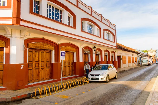 San Cristobal Las Casas México Nov 2016 Colorida Arquitectura San — Foto de Stock