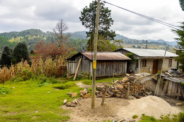 Chiapas Mexiko November 2016 Natur Och Archtecture Maya Byar Chiapas — Stockfoto