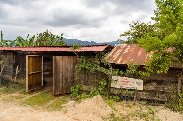Chiapas Mexiko Nov 2016 Kleines Haus Einem Der Maya Dörfer — Stockfoto