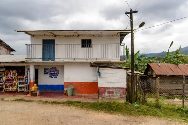 Τσιάμπα Μεξικό Νοε 2016 Μικρό Σπίτι Ένα Από Χωριά Μάγια — Φωτογραφία Αρχείου
