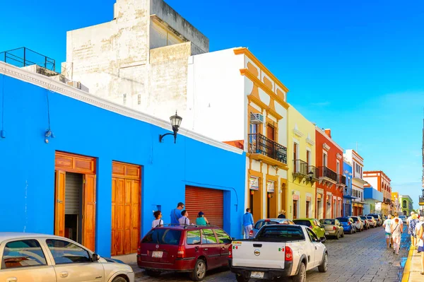 Palenque México Nov 2016 Colorida Arquitectura Palenque México Ciudad Más — Foto de Stock